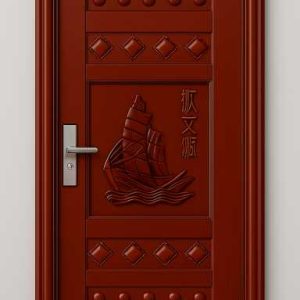 درب ضد سرقت وارداتی فلزی  کد 511