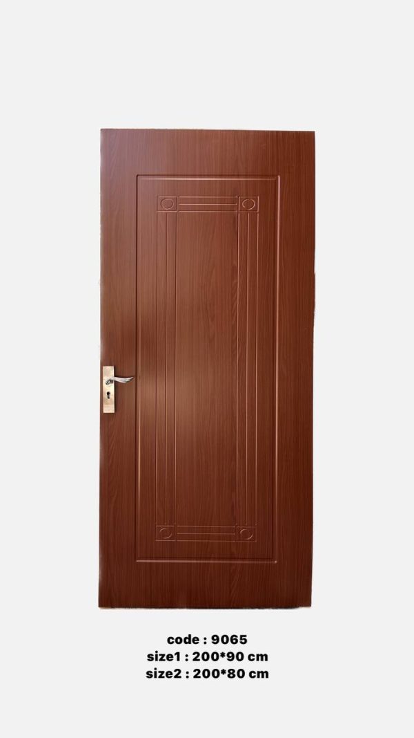 درب اتاقی وارداتی با روکش پی وی سی (PVC) کد 9065