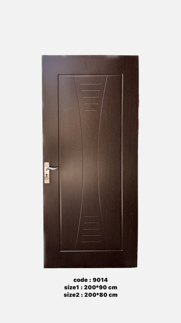 درب اتاقی وارداتی با روکش پی وی سی (PVC) کد 9014