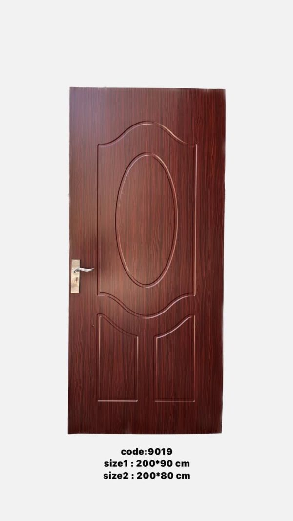 درب اتاقی وارداتی با روکش پی وی سی (PVC) کد 9019