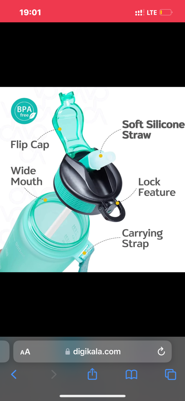 قمقمه ورزشی REFILL وارداتی - تصویر 6