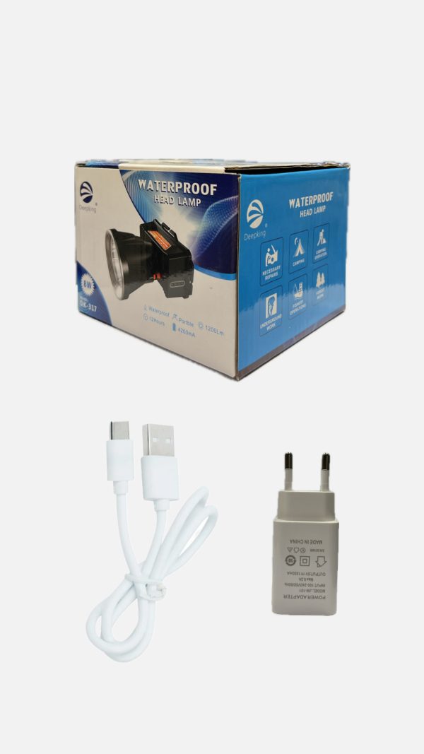 چراغ پیشانی هدلایت دیپ کینگ مدل DK-318 - تصویر 3