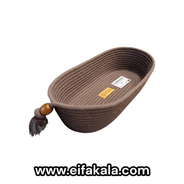 سبدنظم دهنده قاشق و چنگال جنس نخ پنبه مدل 122005