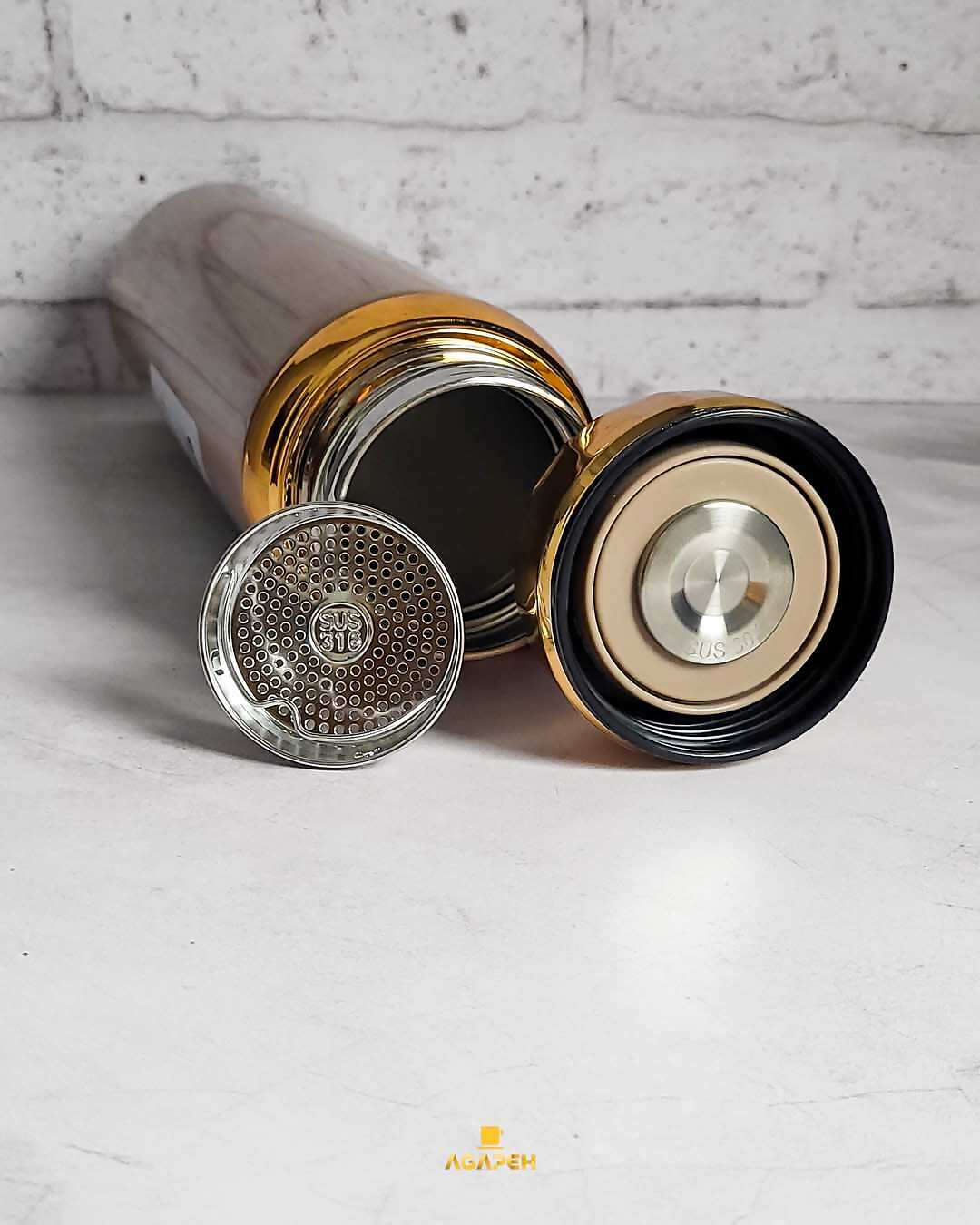 فلاسک در آینه ای 1000 میل AMSZM درب آینهای