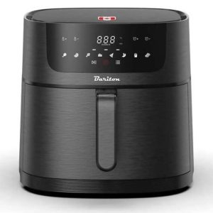 سرخ کن بدون روغن باریتون 818008 ظرفیت ۸ لیتر(مشکی)