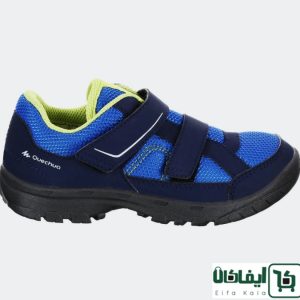 کفش بچگانه کچوا Arpenaz 50 چسبی قرمز و آبی
