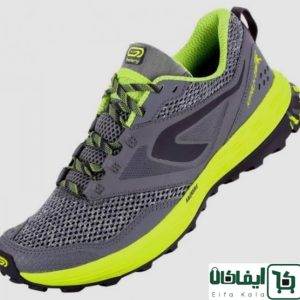 کفش تریل زنانه Kalenji Kiprun Trail TR خاکستری