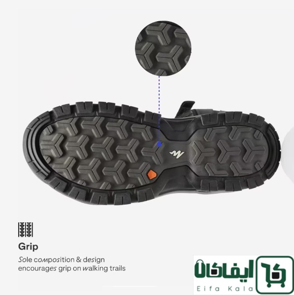 صندل کوهنوردی و آبنوردی مردانه QUECHUA NH500 - Image 2