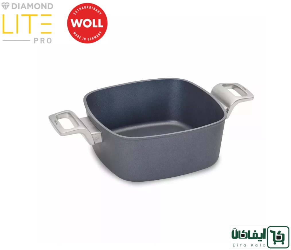 قابلمه مربع وول مدل WOLL Diamond Lite Pro سایز 26 | ظرفیت 5.5 لیتر - Image 2